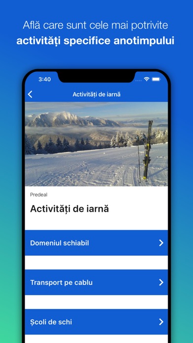 Predeal City App Screenshot