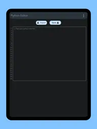 Python Editor - .py Editor ipad bilder 1
