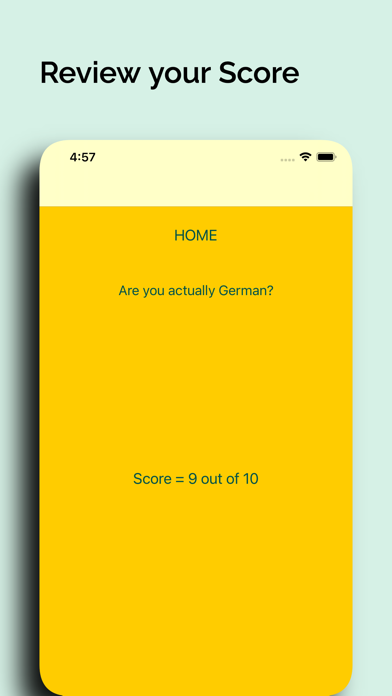 German 4k Quiz Game Screenshot