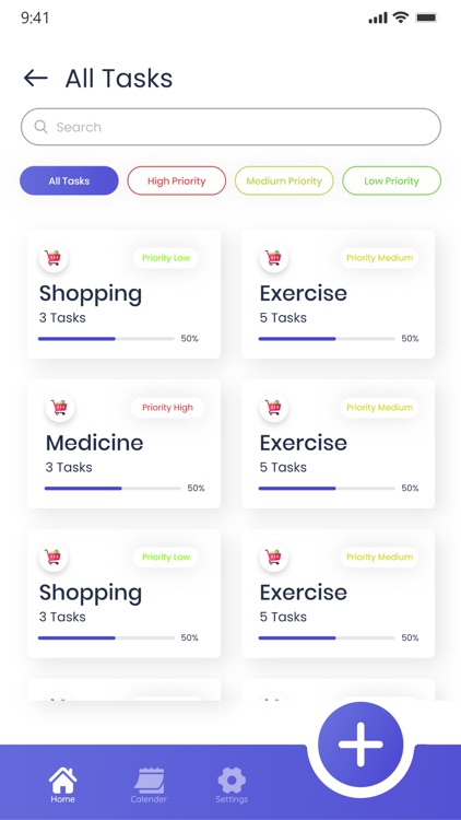 My Tasks App: To Do List