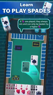 spades - classic card game iphone screenshot 3