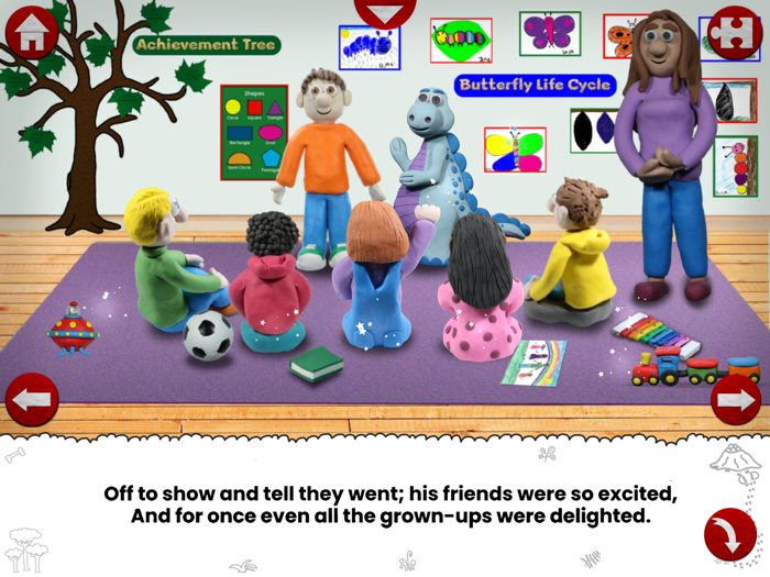 Dinosaur for Show and Tell Lite