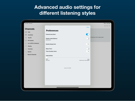 LiveATC Air Radio iPad app afbeelding 5