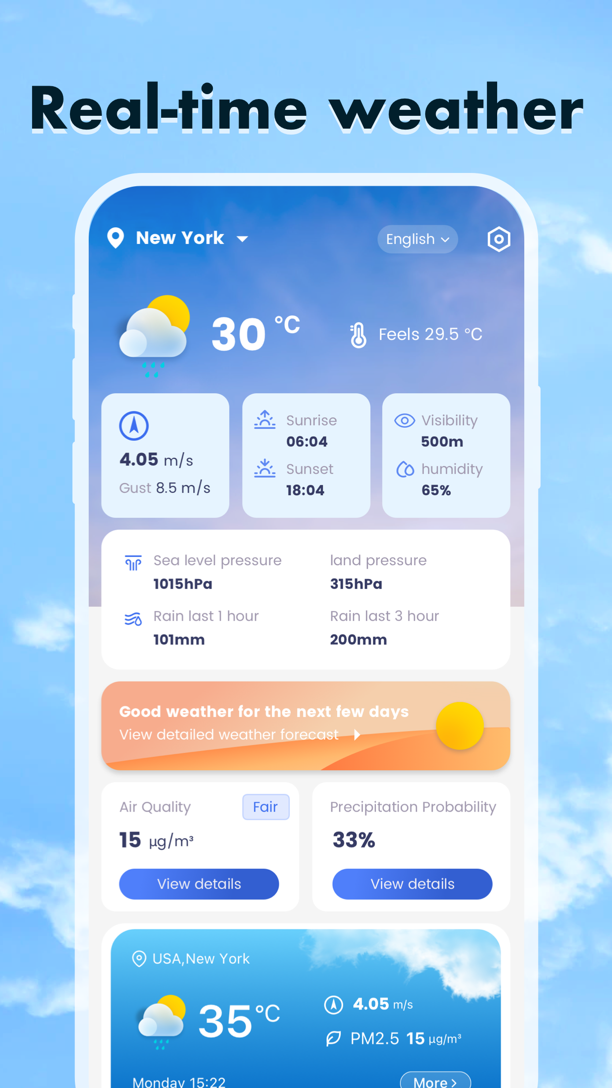 Weather Channel & Forecast screenshot 1