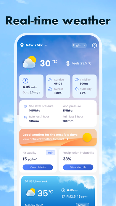 Sunny Weather Mini Screenshot