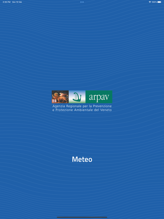 ARPAV Meteo iPad screenshot 1