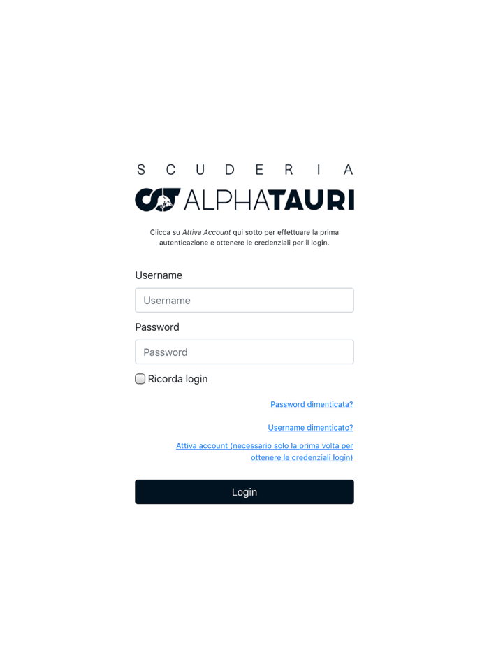 ContentHub Scuderia AlphaTauri