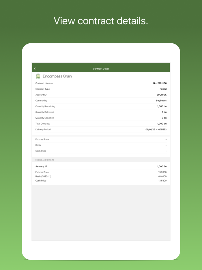 Encompass Grain and Rail COOP