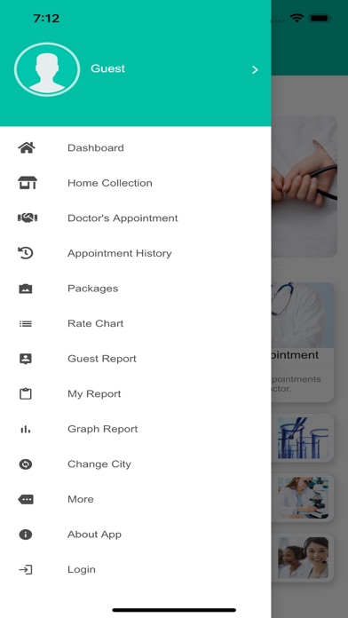 RB Patient App Screenshot