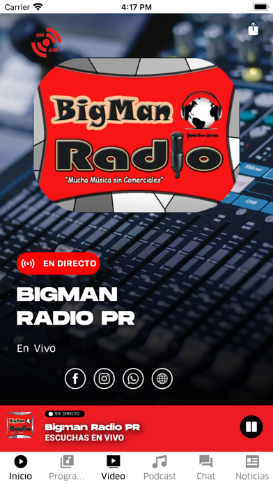 Bigman Radio PR Screenshot