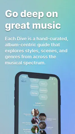 Game screenshot Dive - Music in Context apk