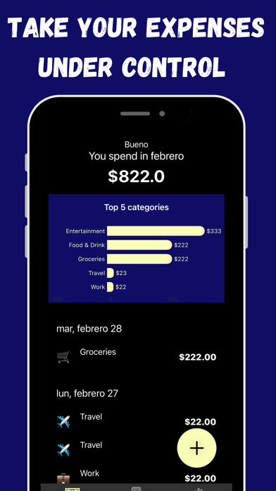 Expenser: Track, Plan & Budget Screenshot