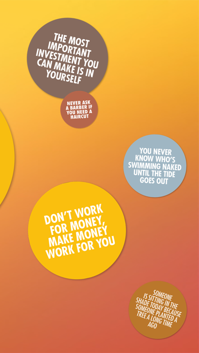 Money Quotes Stickers Screenshot