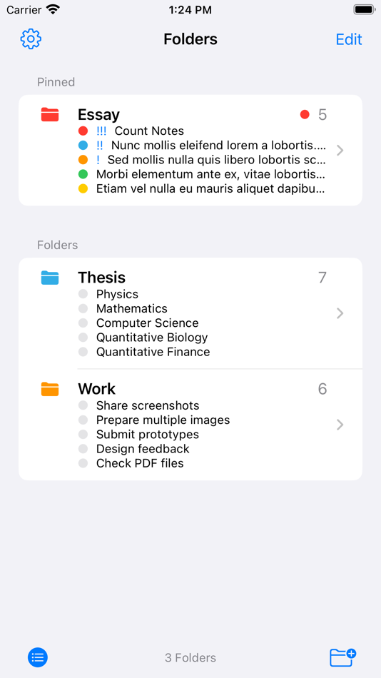 #1. Word Count Notes, Word Counter (iOS) 由: FugaPiyo Inc.
