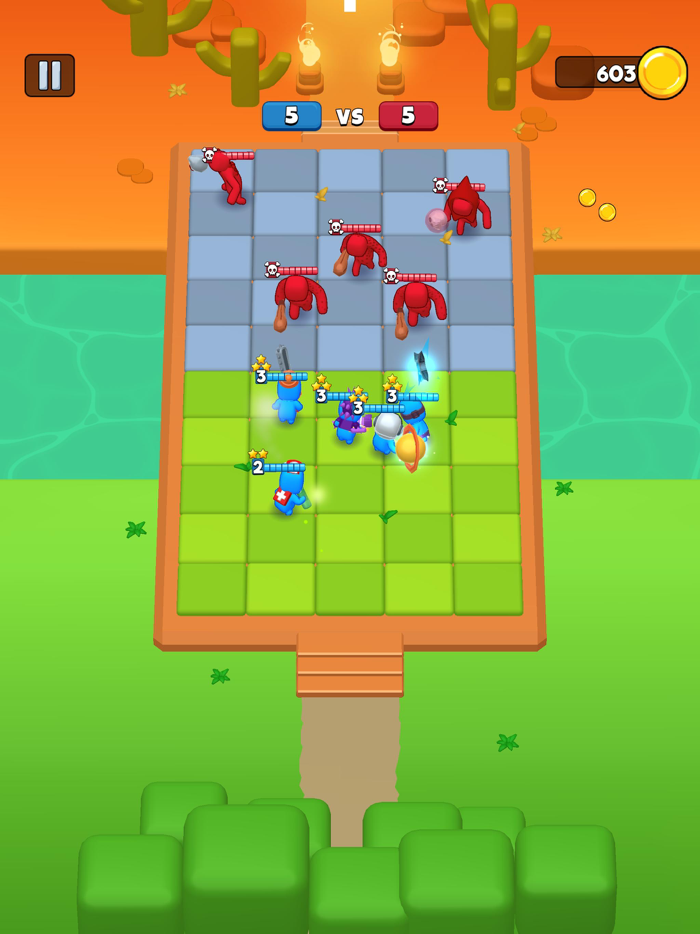 Merge Battle - Auto Arena