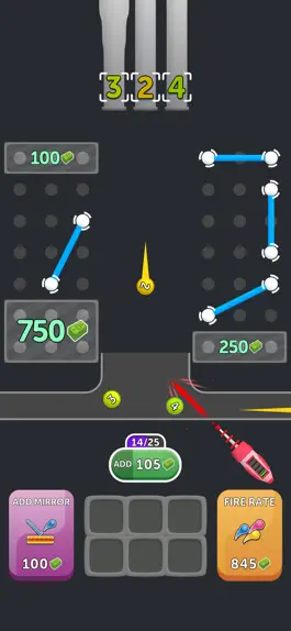 Game screenshot Bouncy Laser apk