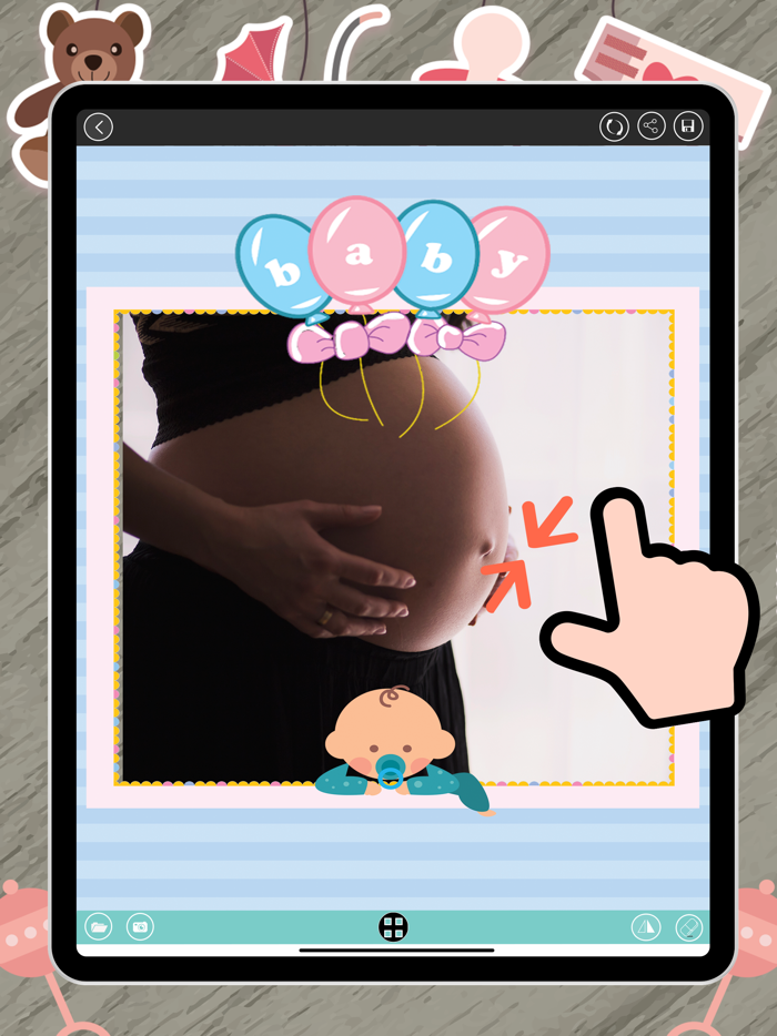 Baby Shower Photo Frames