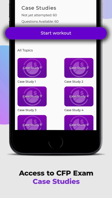 CFP Exam Prep App by Achieve Screenshot