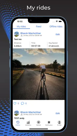 Game screenshot MORO Cycling - Bike Tracker hack