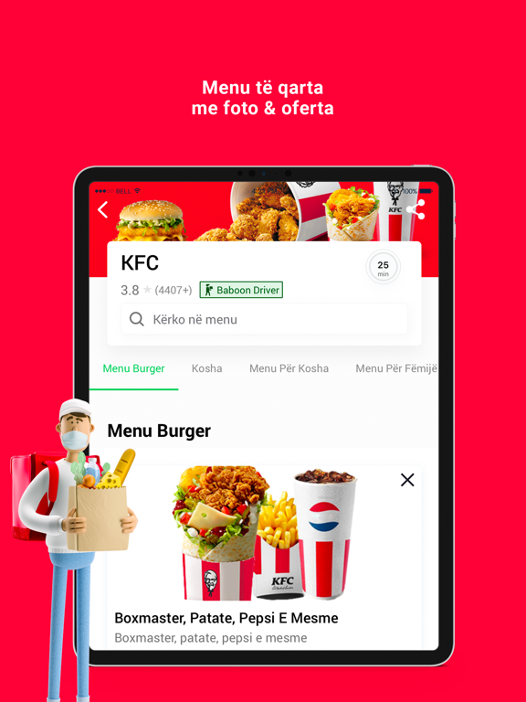 Screenshot #5 pour Baboon Delivery: Food and more