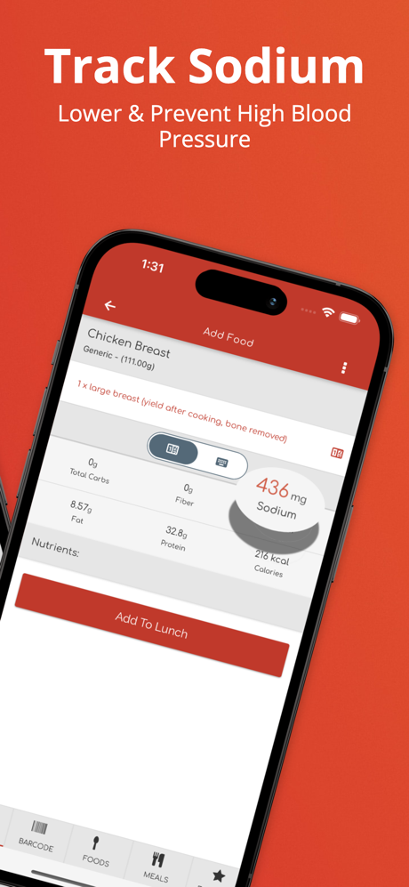 My Dash Diet: #1 Salt Tracker screenshot 2