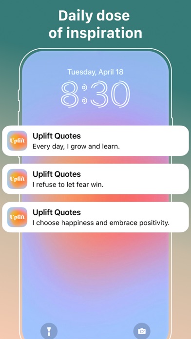 Uplift New Motivational Quotes Screenshot