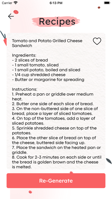 iRecipe from Whitelotus Screenshot