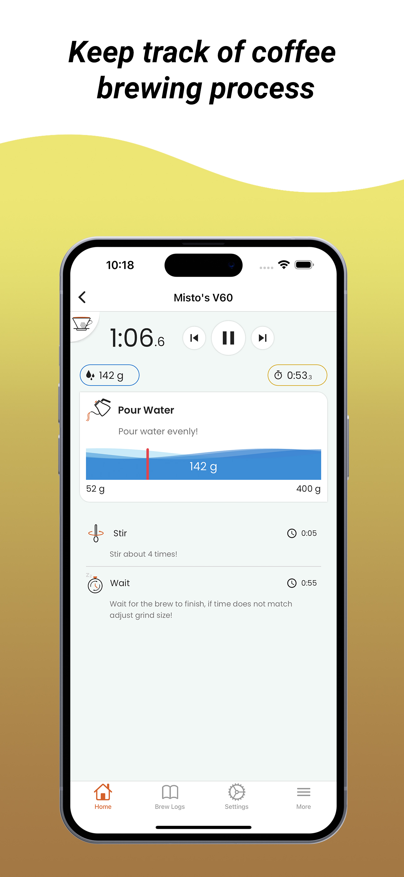 Brew Timer : Make Great Coffee