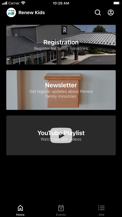 Renew Family Screenshot