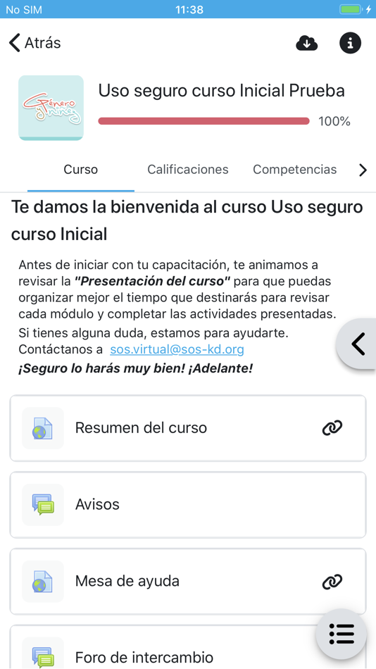#4. SOSvirtual E-Learning (iOS) 由: Aldeas Infantiles SOS