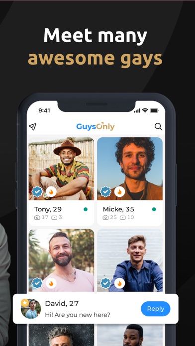 GuysOnly: Dating for Gay Guys Screenshot