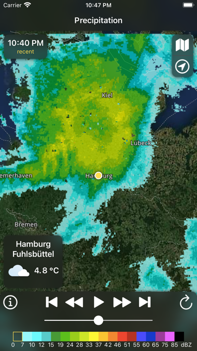 Vremenar: Weather & Rain Radar Screenshot