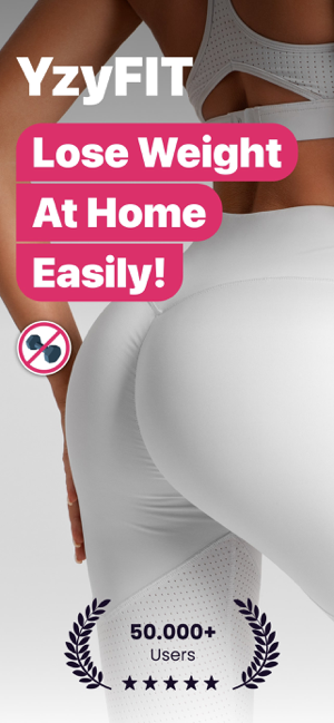 ‎YzyFIT: female fitness at home Screenshot