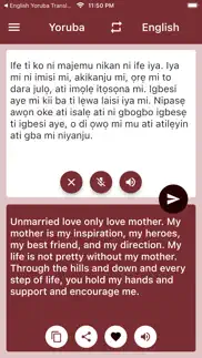 english yoruba translator iphone screenshot 2