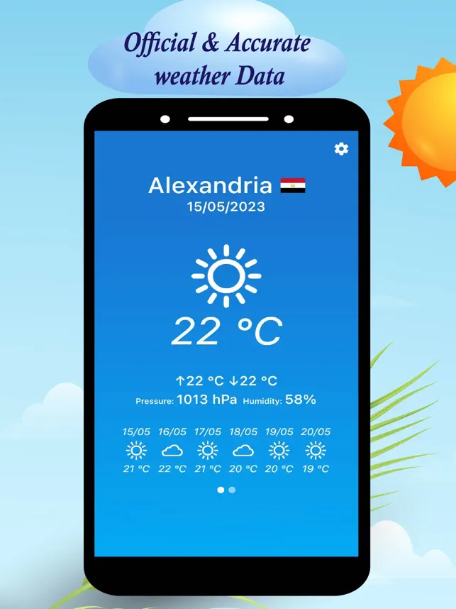 Weather - forecast & Sun App4+_1