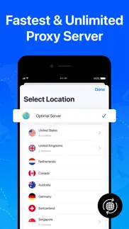 vpn - proxy master iphone screenshot 2