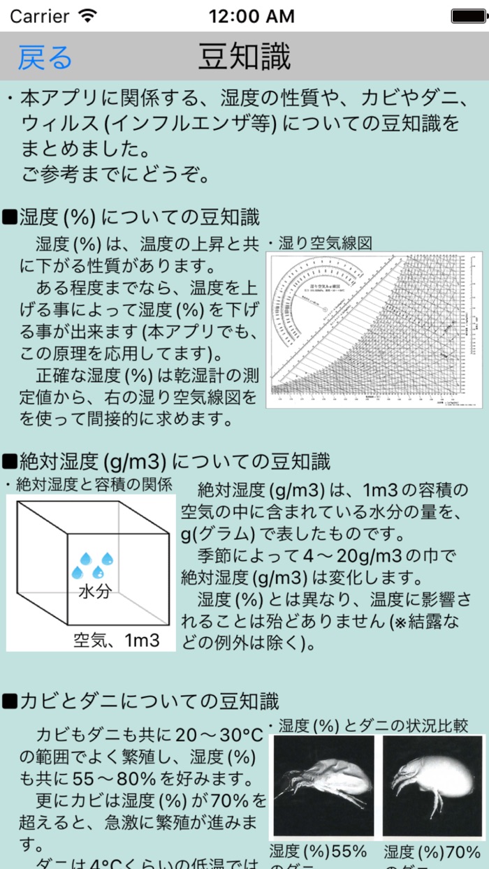 カビ・ウィルス速報！ 〜 住居の健康を増進するアプリ！