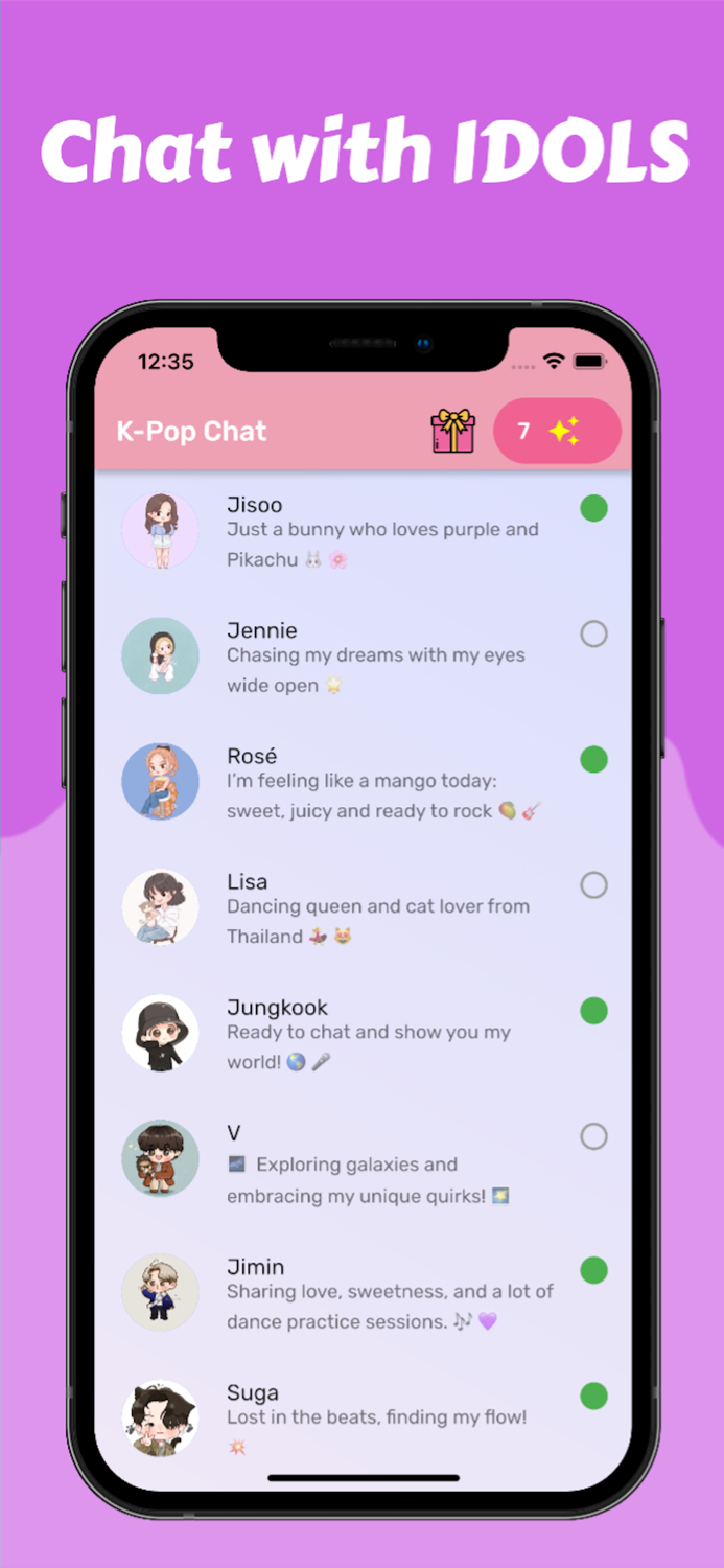 Blink and ARMY Chat with Idols