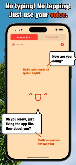 Game screenshot Sheila Conversational AI apk