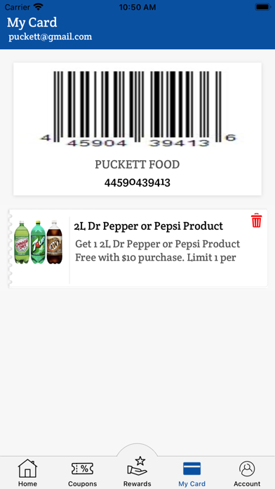 Pucketts Food Store Screenshot