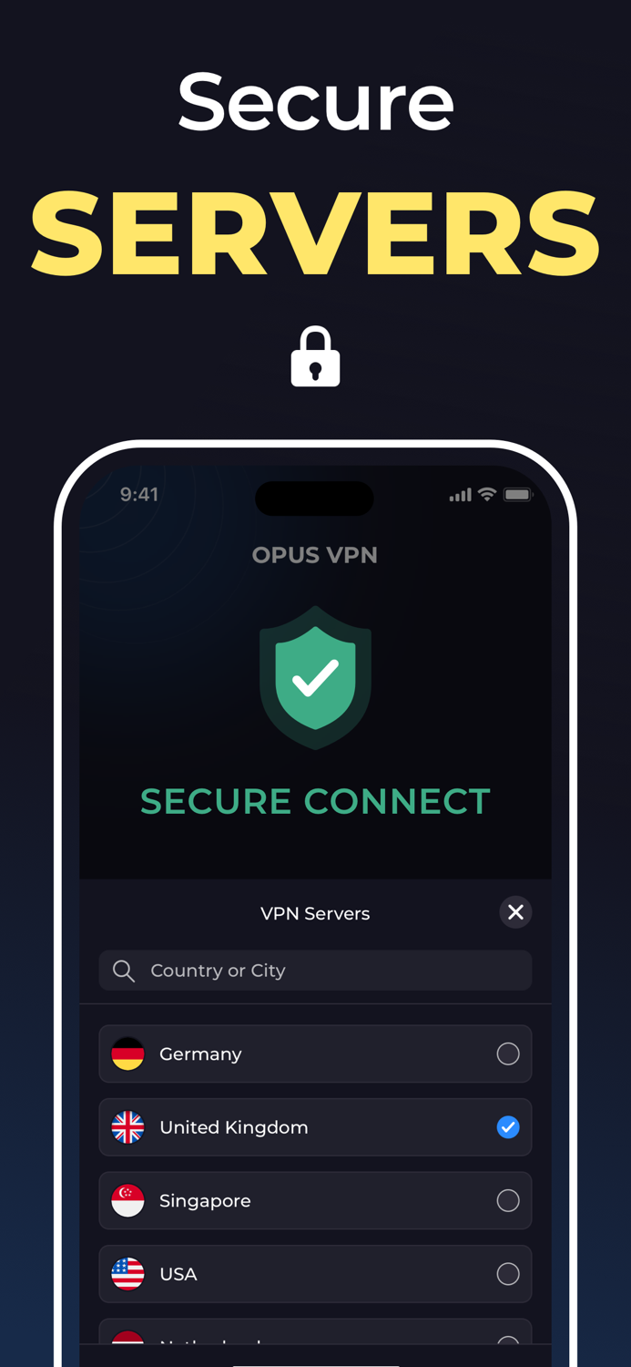 Fast and Secure VPN by OPUS