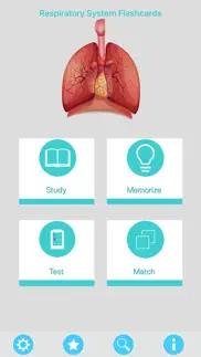 respiratory system flashcards iphone screenshot 1