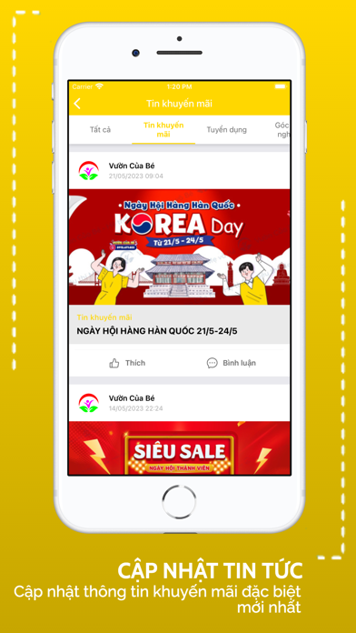 Vườn Của Bé - Siêu thị mẹ & bé Screenshot
