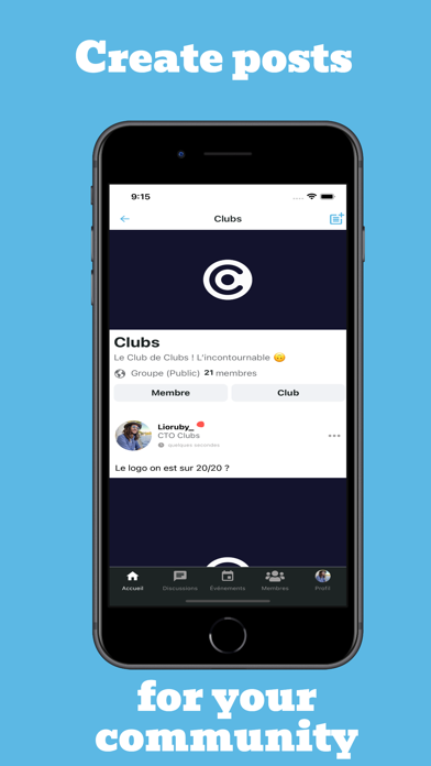 Clubs Community Screenshot