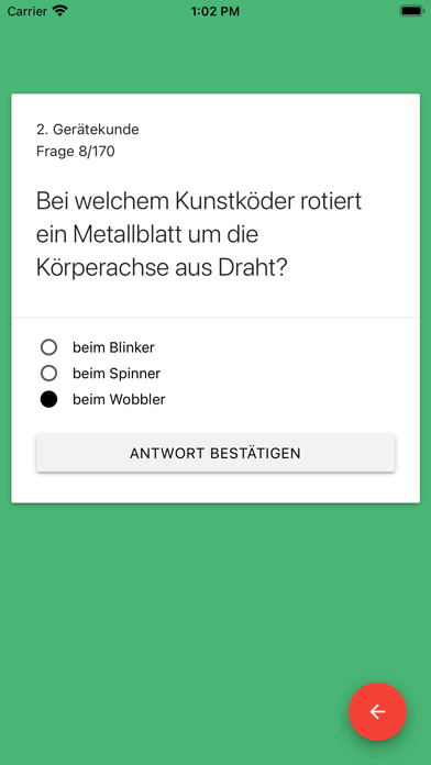 Fischerprüfung Sachsen 2024 Screenshot