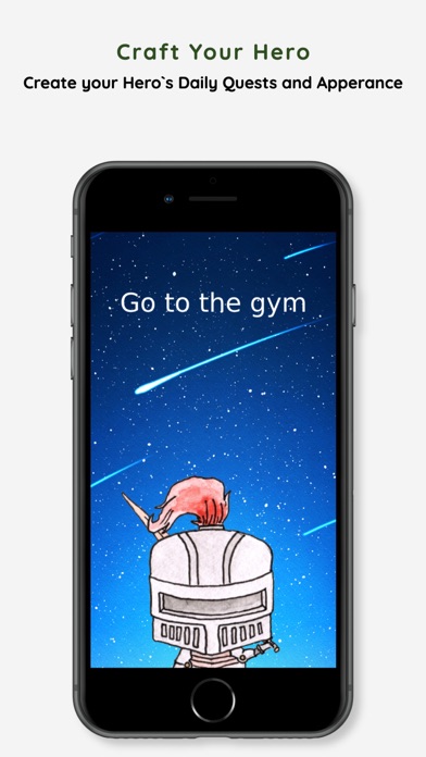 Screenshot #2 pour BecomeYourHero - Habit Tracker