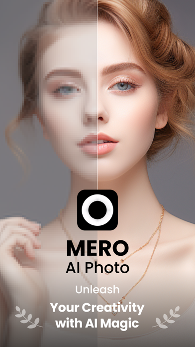 Mero- AI Photo & Art Generator Screenshot