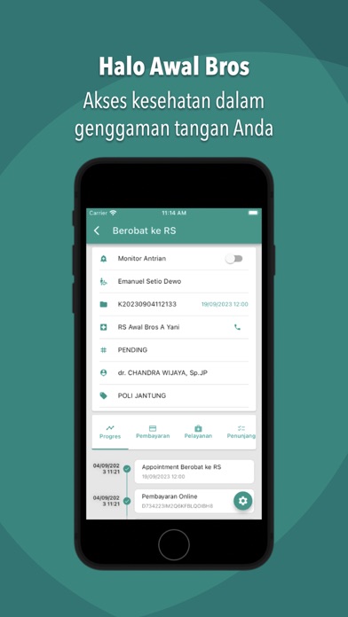 Halo Awal Bros App Screenshot