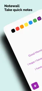 Notewall: Create Notes screenshot #1 for iPhone