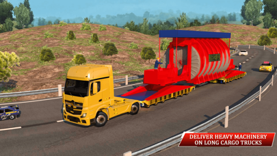 Oversized Load Cargo Truck Sim Screenshot